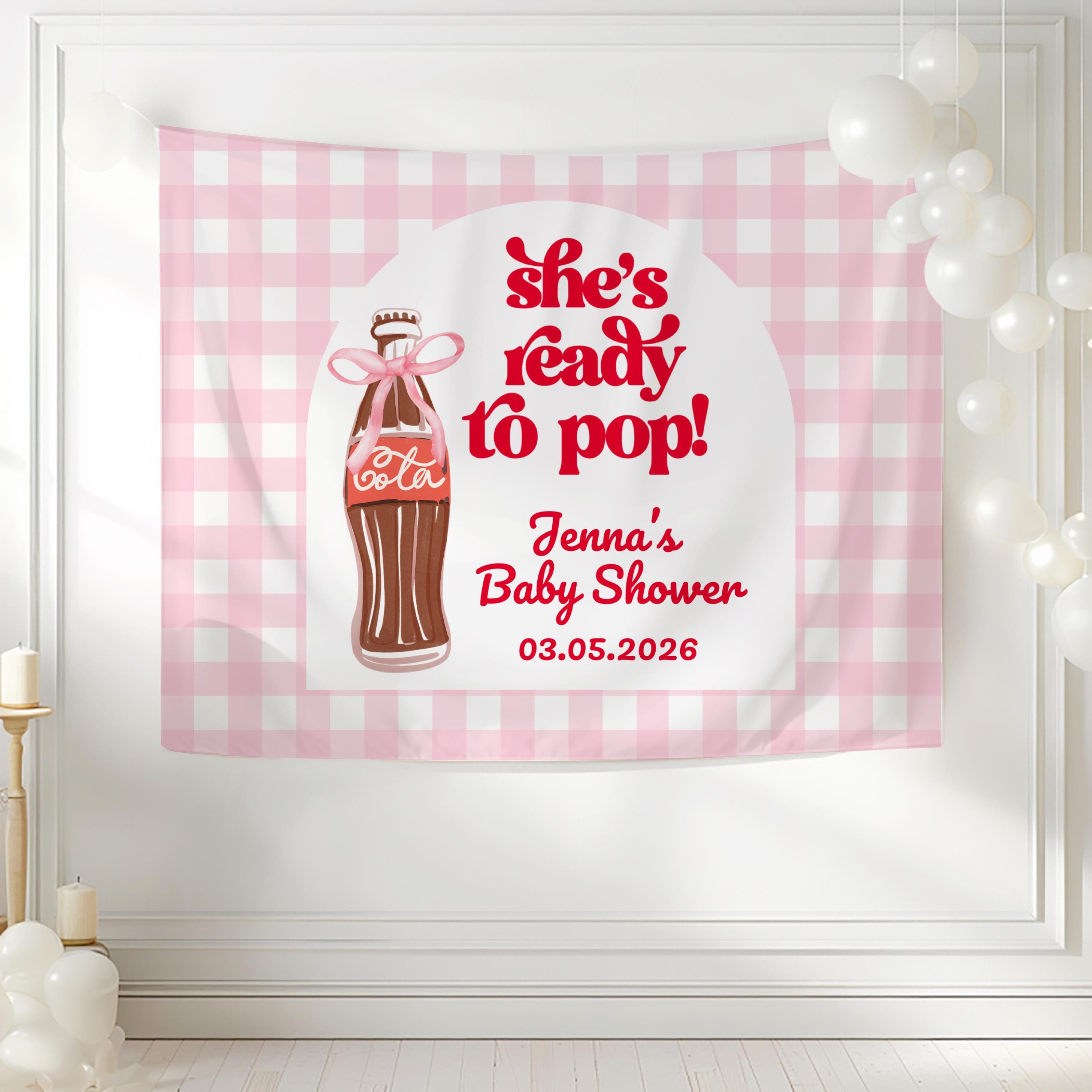 She's Ready to Pop Banner