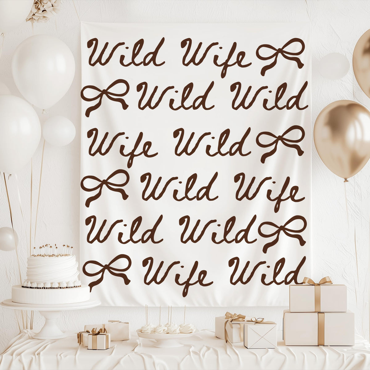 Cowgirl bachelorette backdrop perfect for Nashville, rodeo, and western themed bride weekends