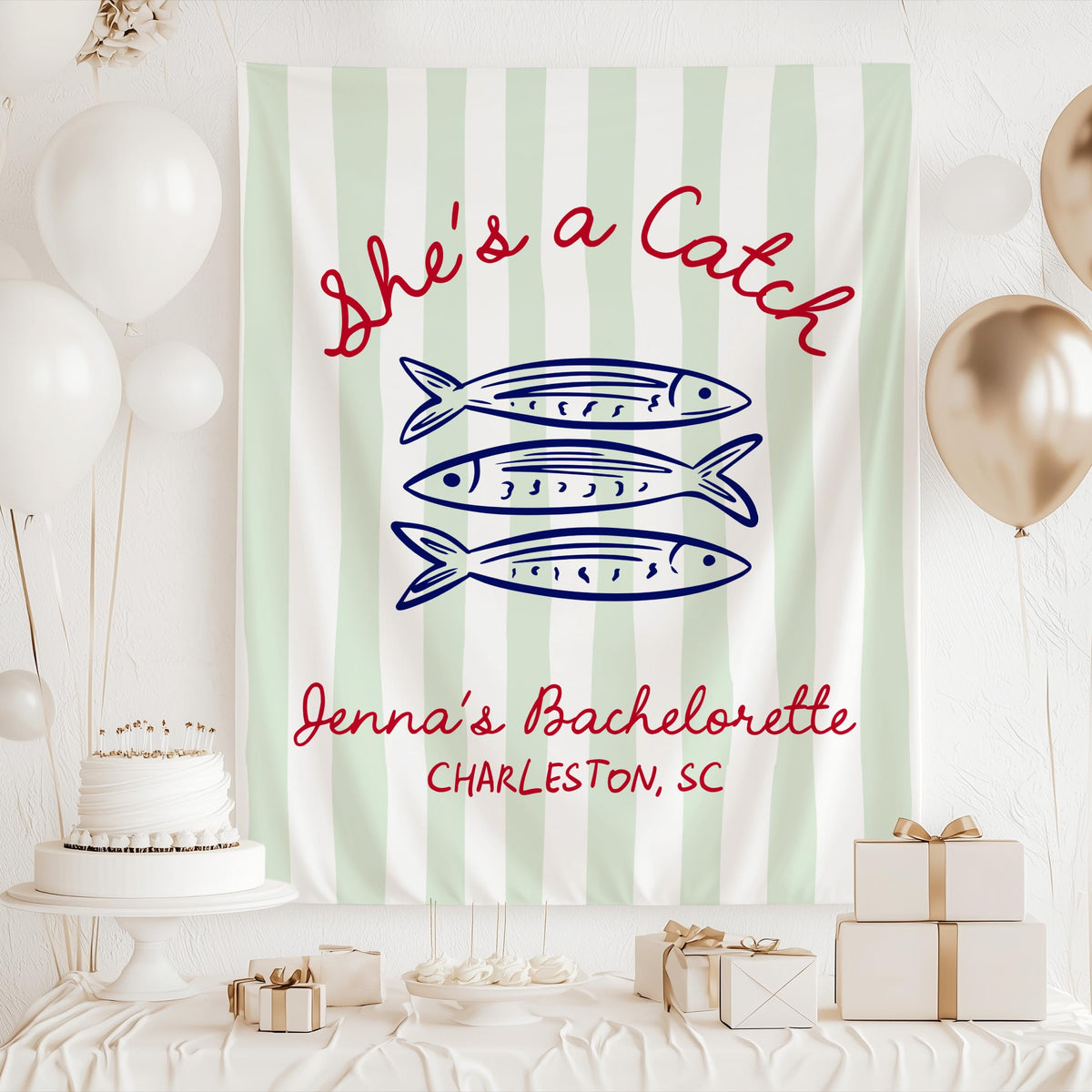 Shes a Catch Bachelorette Banner