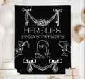 Here Lies My Twenties Birthday Banner