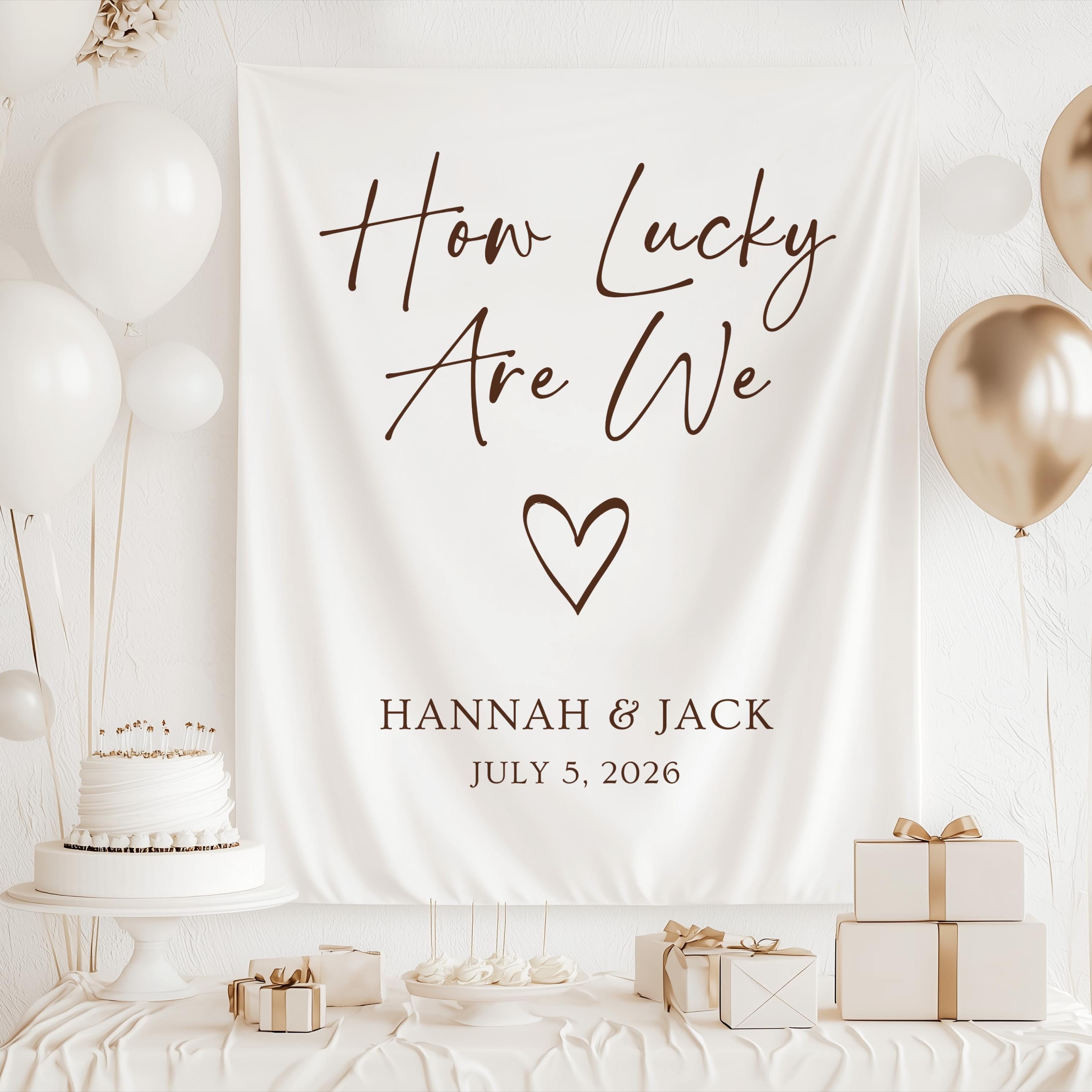 Minimal black and white wedding banner for elegant ceremonies receptions and engagement parties