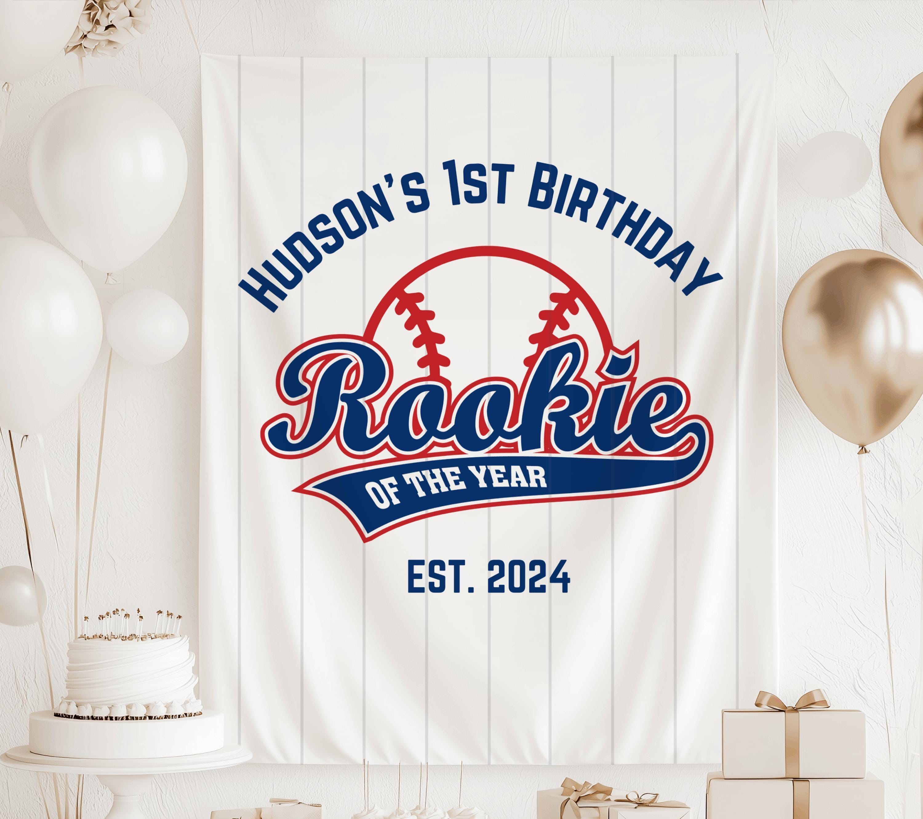 baseball 1st birthday party decorations